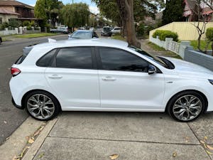 Picture of Abedin’s 2019 Hyundai i30 N Line